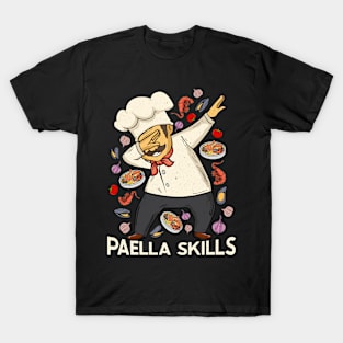 Paella Lover Men Spanish Chef Spanish Food Paella T-Shirt